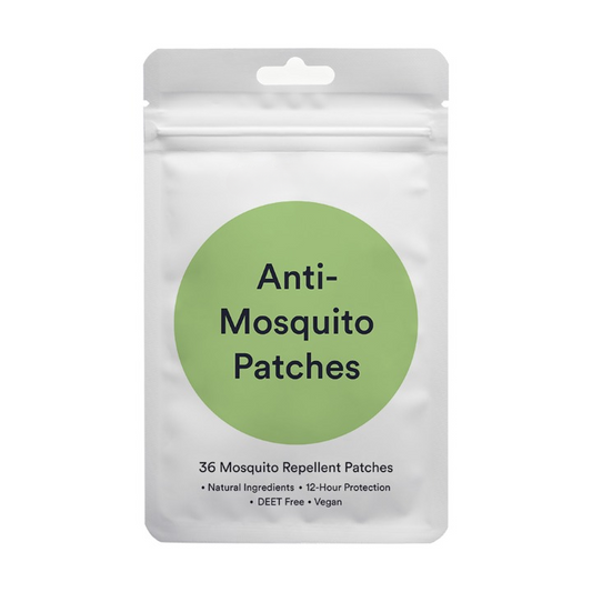 Anti-Mosquito Patches packaging with natural citronella formula