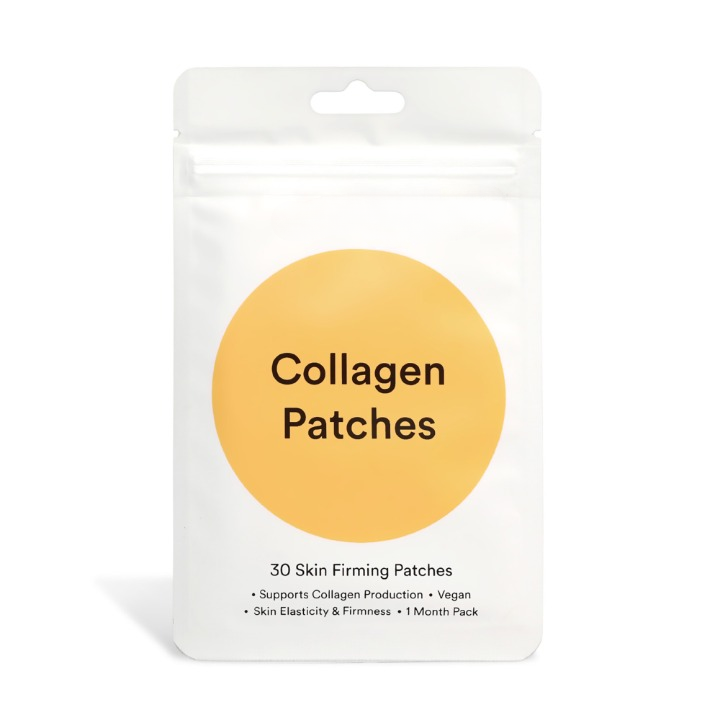 Collagen Patches packaging with skin firming benefits