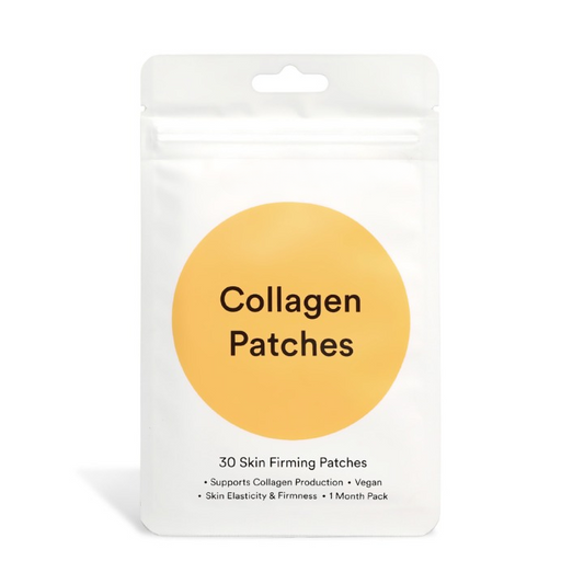 Collagen Patches packaging with skin firming benefits