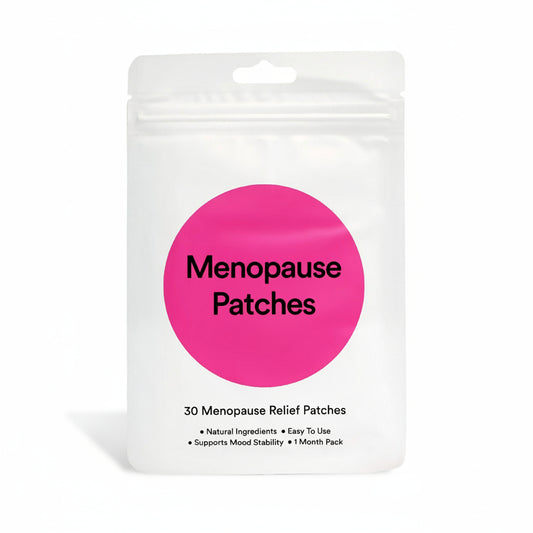 Menopause Patches - Menopause Supplements for Women - Vitamin D3 for Bone Health - Vitamin B12 for Energy and Mood Support - 30 Count